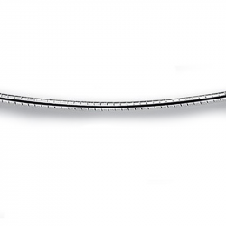 Zilveren slangencollier 45-1.5