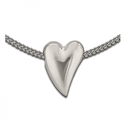 Zilveren hanger hart AH033