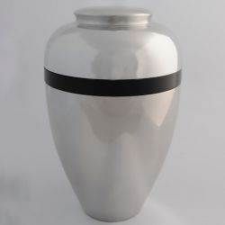 Urn Classique Aluminium 150mm hoogglans