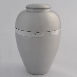 Urn Classique Aluminium 100mm satijn