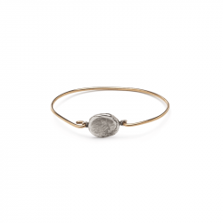 Zilveren armband met vingerafdruk - 406S