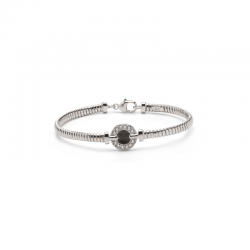 BL 004 - Zilveren armband gezet met zirkonia