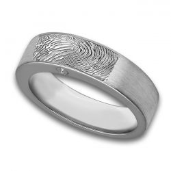 Assieraad, ring met askamer en vingerafdruk mat R033.6FPM