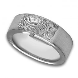 Assieraad, ring met askamer en vingerafdruk mat R033.8FPM