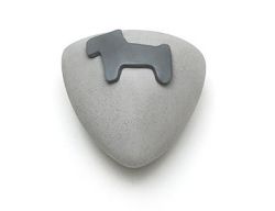 Dierenurn keramiek hond grijs DU/hond(gr)