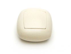 Koesterurn mini urn keramiek KUv/wit