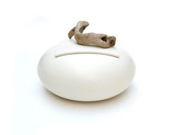 Kinderurn keramiek wit KIU/ro