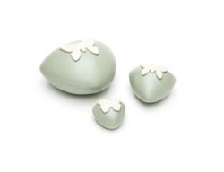 Kinderurn keramiek mint groen met vlinder KIU/VL