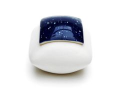 Mini urn keramiek XMVK/color/donkerblauw