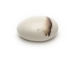 Mini urn keramiek wit keitje