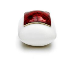 Mini urn keramiek XMVK/color/donkerrood