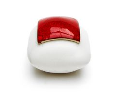 Mini urn keramiek XMVK/color/rood