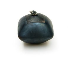 Mini urn keramiek zwart XMVK/TN