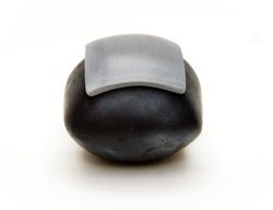 Mini urn keramiek zwart/grijs XMVK/TN.G