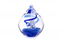 Glasreliek urn, Onderweg