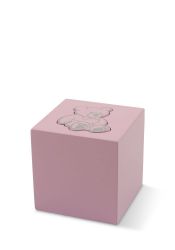 Kinder teddy urn roze TBCMC5501