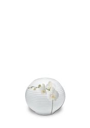 Porselein urn Wit UPOLSPF118