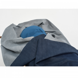 wikkelgoed -denim lijkwade